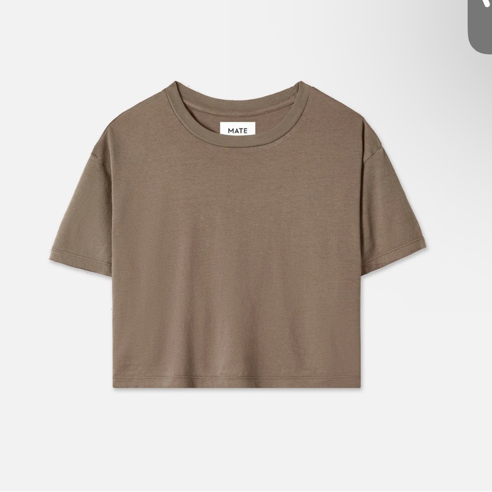 MATE THE LABEL cropped tee size small